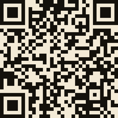Sample admission QR code